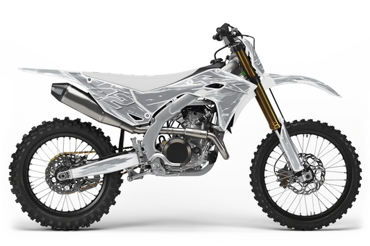 Kit déco Kawasaki KX-F - KWMX006 Blanc