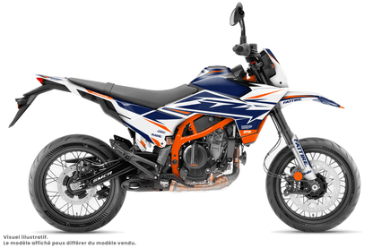 Kit déco moto KTM 125-390 SMC-R - Spike Bleu