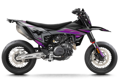 Kit déco KTM 690 SMC-R - KTSMR001 Violet