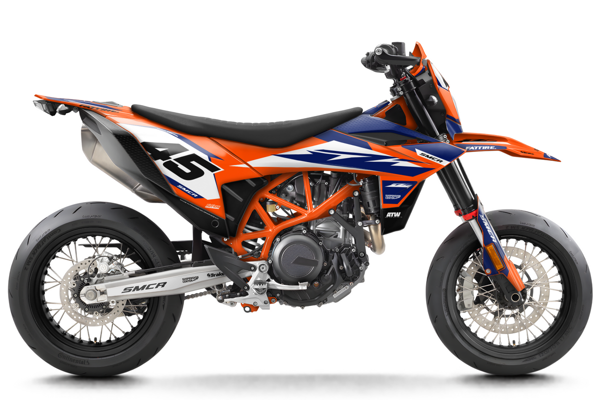 Kit déco KTM 690 SMC-R - KTSMR004 Orange
