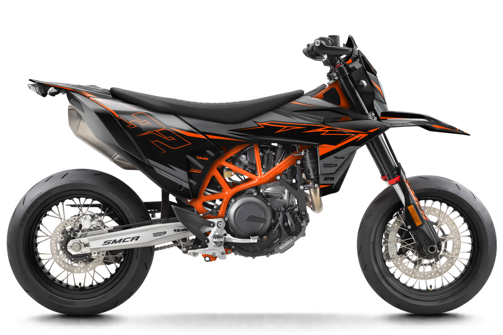 Kit déco KTM 690 SMC-R - KTSMR005 Orange