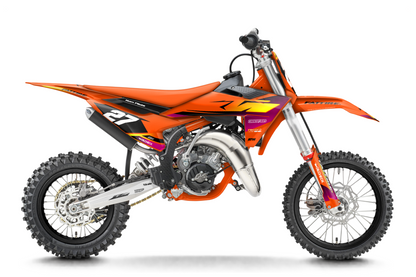 Kit déco KTM SX 50/65/85 & SX-E 3/5 - KTMMX004 Orange