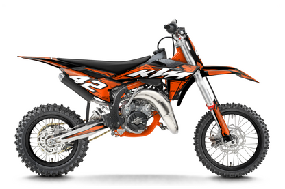 Kit déco KTM SX 50/65/85 & SX-E 3/5 - KTMMX006 Noir