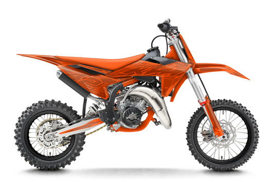 Kit déco KTM SX 50/65/85 & SX-E 3/5 - KTMMX006 Orange