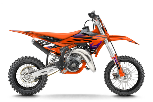 Kit déco KTM SX 50/65/85 & SX-E 3/5 - KTMMX007 Orange