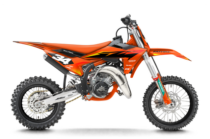 Kit déco KTM SX 50/65/85 & SX-E 3/5 - KTMMX008 Orange