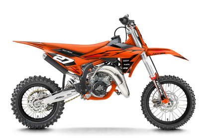 Kit déco KTM SX 50/65/85 & SX-E 3/5 - KTMMX009 Orange