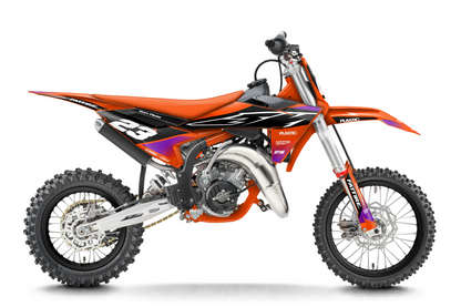 Kit déco KTM SX 50/65/85 & SX-E 3/5 - KTMMX010 Violet