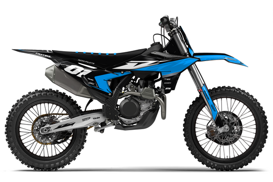 Kit déco KTM SX/EXC - KTMX002 Cyan