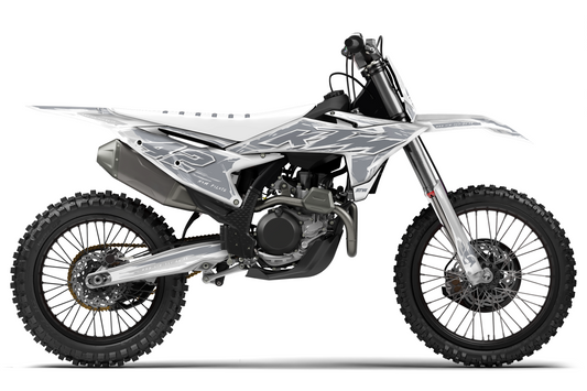 Kit déco KTM SX/EXC - KTMX006 Blanc