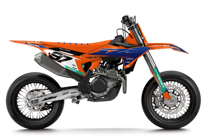 Kit déco KTM 450 SMR - KTSM001 Orange