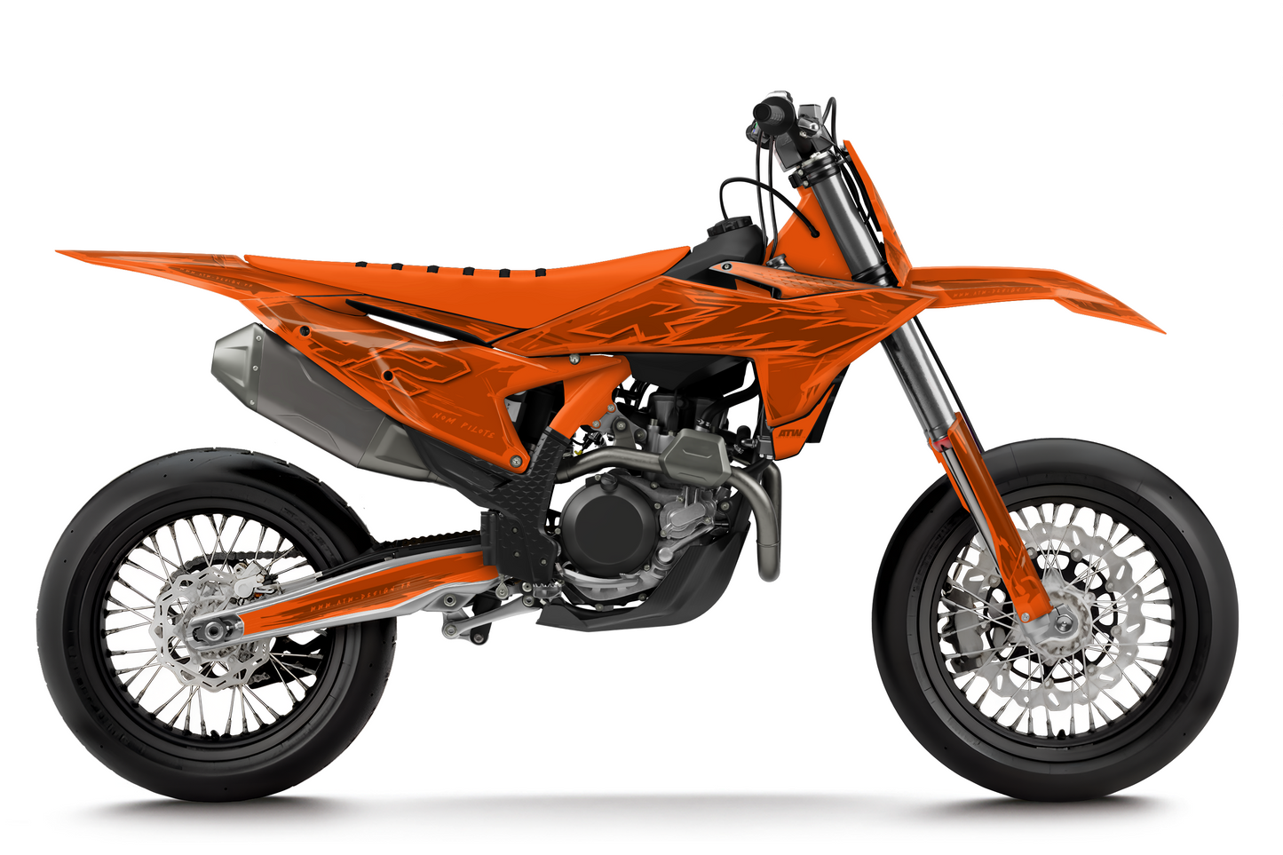 Kit déco KTM 450 SMR - KTSM006 Orange