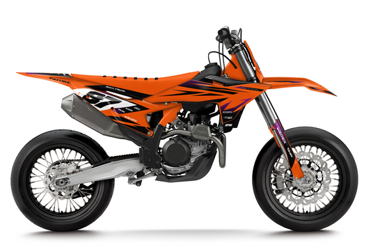 Kit déco KTM 450 SMR - KTSM007 Orange
