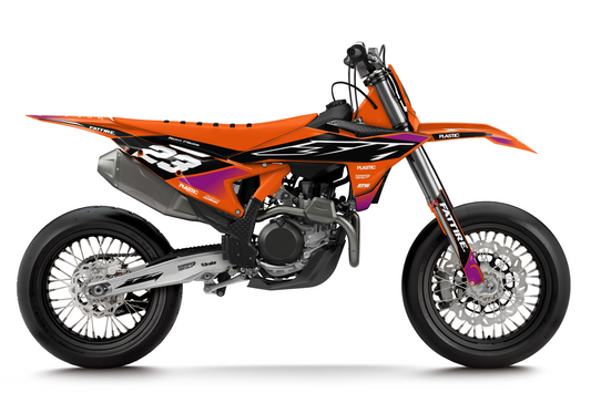 Kit déco KTM 450 SMR - KTSM010 Violet