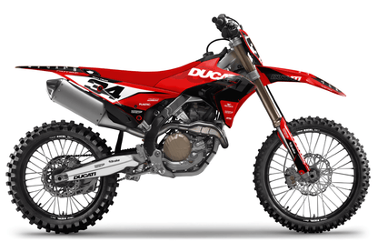 KTM SX / SX-F motocross graphics kit - Spike Orange