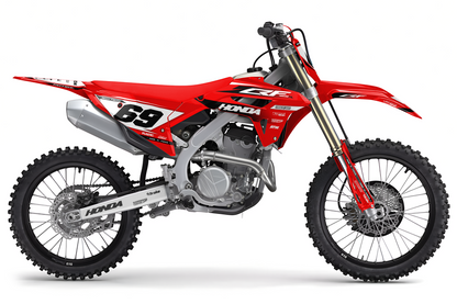 Kit déco motocross Honda CR-F - KHCF001 Rouge