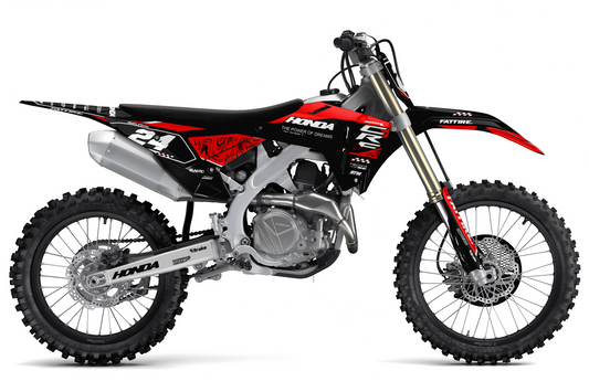 Kit déco motocross Honda CR-F - KHCF002 Noir