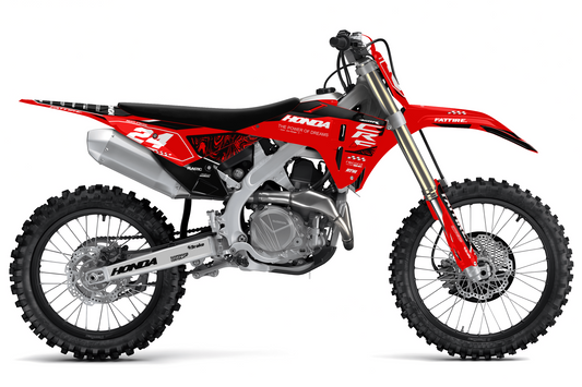Kit déco motocross Honda CR-F - KHCF002 Rouge