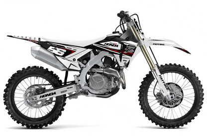 Kit déco motocross Honda CR-F - KHCF003 Blanc
