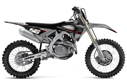 Kit déco motocross Honda CR-F - KHCF003 Gris
