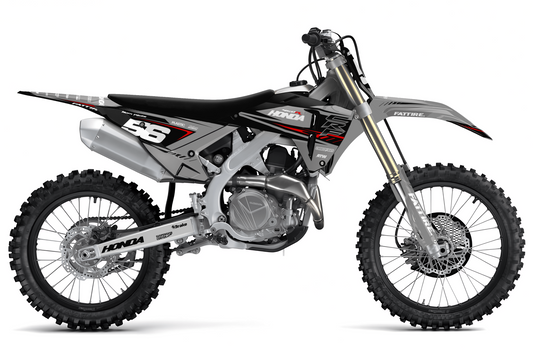 Kit déco motocross Honda CR-F - KHCF003 Gris