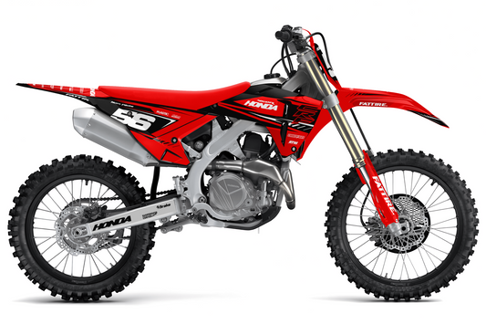 Kit déco motocross Honda CR-F - KHCF003 Rouge