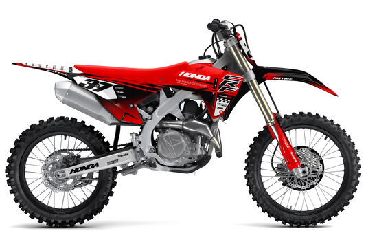 Kit déco motocross Honda CR-F - KHCF006 Rouge