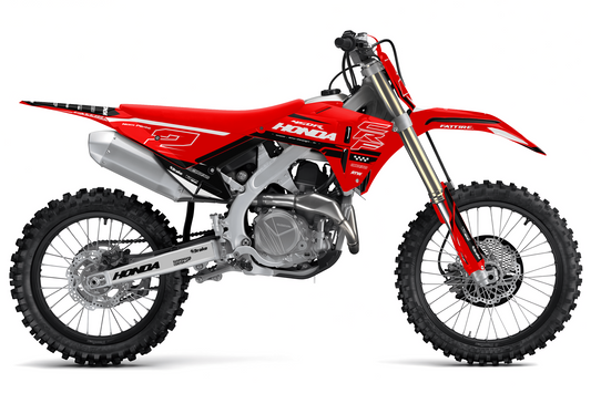Kit déco motocross Honda CR-F - KHCF008 Rouge