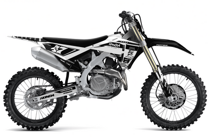 KTM SX / SX-F motocross graphics kit - Spike Orange