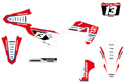 KTM SX / SX-F motocross graphics kit - Spike Orange
