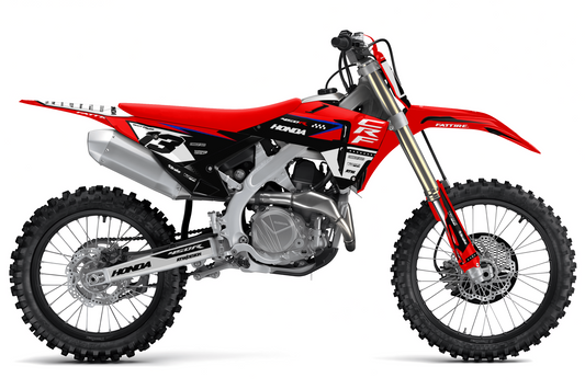 Kit déco motocross Honda CR-F - KHCF010 Rouge