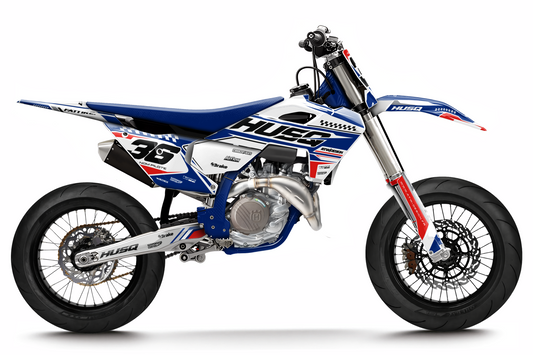 Kit déco Husqvarna 450 FS - KHQFS002 Bleu