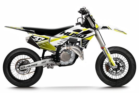 Kit déco Husqvarna 450 FS - KHQFS003 Jaune