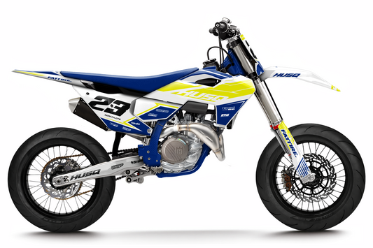 Kit déco Husqvarna 450 FS - KHQFS007 Blanc