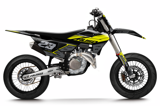 Kit déco Husqvarna 450 FS - KHQFS007 Noir