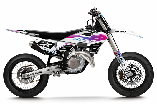 Kit déco Husqvarna 450 FS - KHQFS007 Rose