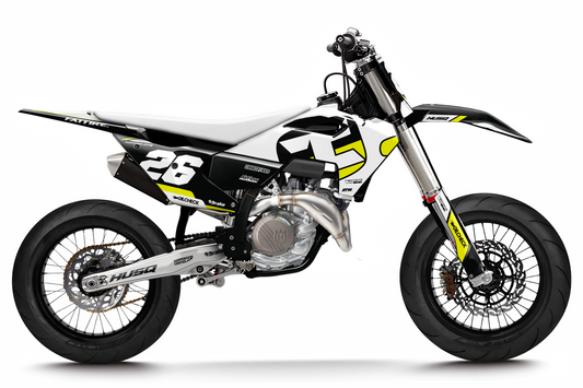 Kit déco Husqvarna 450 FS - KHQFS010 Blanc
