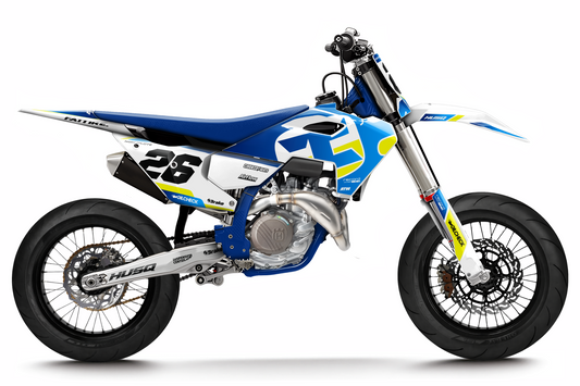 Kit déco Husqvarna 450 FS - KHQFS010 Bleu