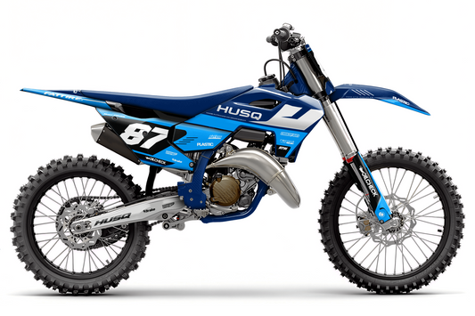 Kit déco Husqvarna FC/TC/FE/TE - HQMX002 Bleu