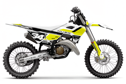 Kit déco Husqvarna FC/TC/FE/TE - HQMX007 Jaune