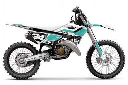 Kit déco Husqvarna FC/TC/FE/TE - HQMX007 Teal