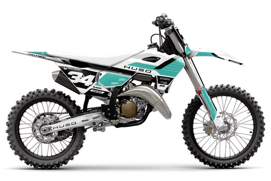 Kit déco Husqvarna FC/TC/FE/TE - HQMX007 Teal