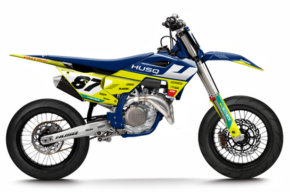 Kit déco Husqvarna 450 FS - HQSM002 Blanc