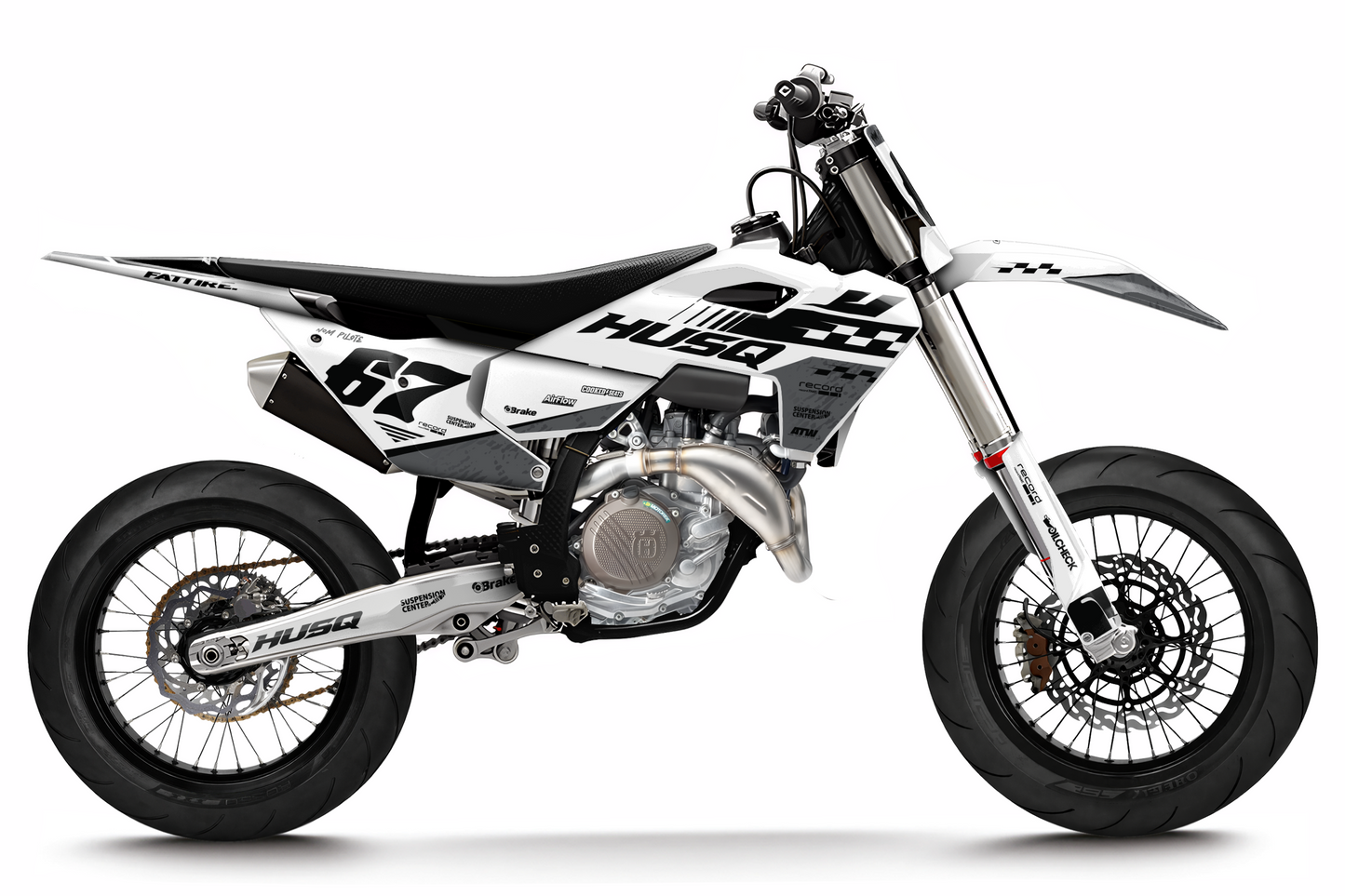 Kit déco Husqvarna 450 FS - HQSM004 Gris