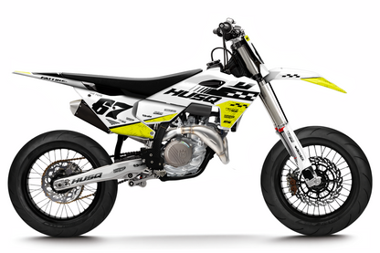 Kit déco Husqvarna 450 FS - HQSM004 Jaune