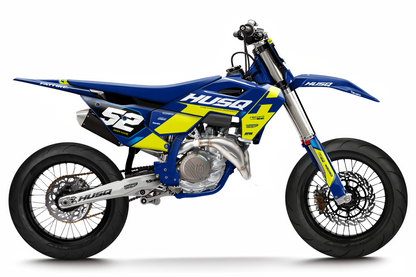 Kit déco Husqvarna 450 FS - HQSM005 Jaune