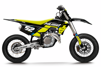 Kit déco Husqvarna 450 FS - HQSM005 Noir