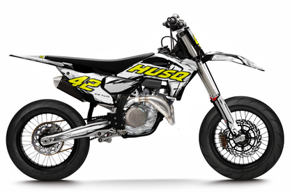 Kit déco Husqvarna 450 FS - HQSM006 Blanc