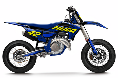 Kit déco Husqvarna 450 FS - HQSM006 Bleu
