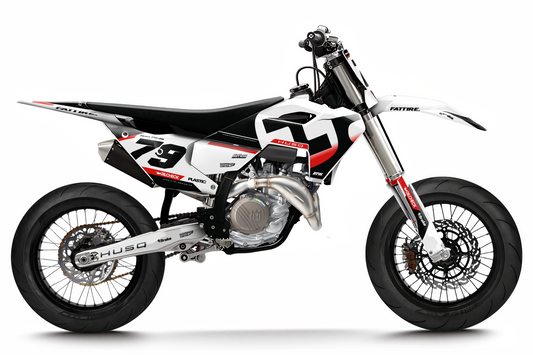 Kit déco Husqvarna 450 FS - HQSM010 Rouge